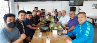 Syukuran HPN dan HUT PWI ke 76, PWI Riau dan LAMR Kota Pekanbaru Gelar Makan Behidang